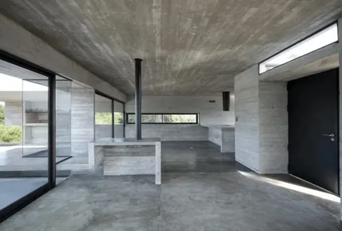 Concrete floor